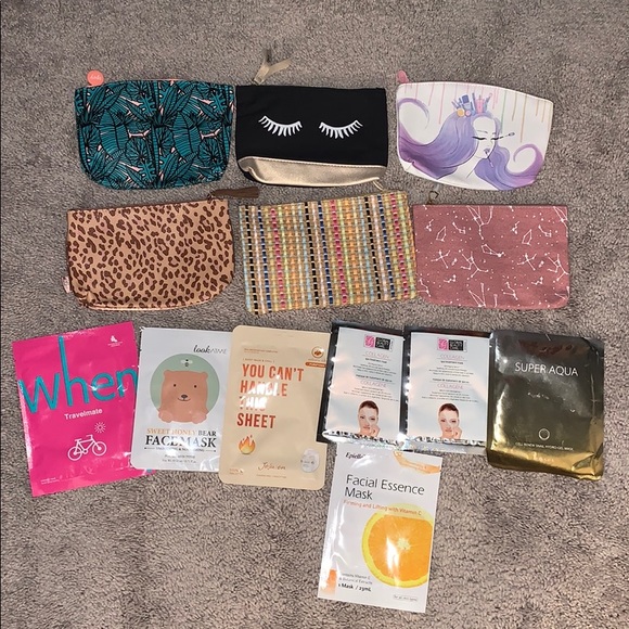 ipsy Other - 🎉 2xHP 🎉 Face Mask Beauty Bundle & Makeup Bags